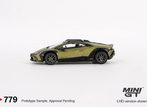 Load image into Gallery viewer, Mini GT #779 1/64 Lamborghini Huracan Sterrato Verde Gea Matt RHD
