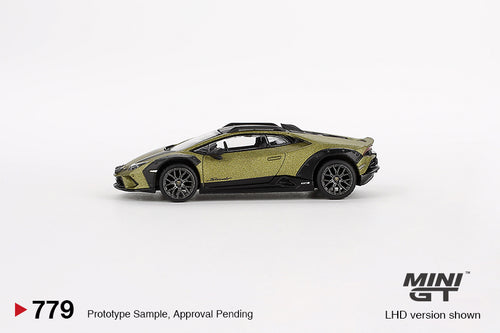 Load image into Gallery viewer, Mini GT #779 1/64 Lamborghini Huracan Sterrato Verde Gea Matt LHD
