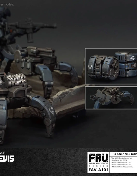 TOYS ALLIANCE x Acid Rain FAV-A101 Bucks Laevis Set Action Figure