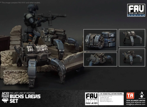 Load image into Gallery viewer, TOYS ALLIANCE x Acid Rain FAV-A101 Bucks Laevis Set Action Figure

