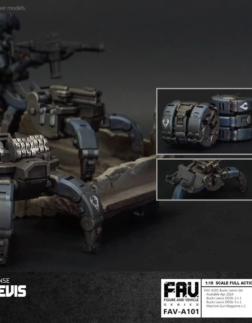 Load image into Gallery viewer, TOYS ALLIANCE x Acid Rain FAV-A101 Bucks Laevis Set Action Figure
