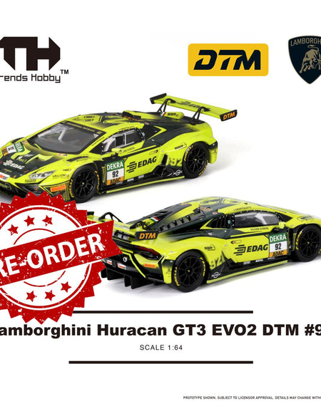 (Pre-order) Trends Hobby Diecast 1/64 Lamborghini Huracan GT3 EVO2 DTM #92