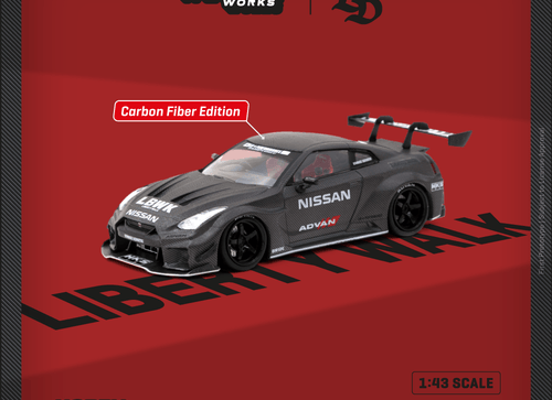 Load image into Gallery viewer, Tarmac Works 1/43 LB-Silhouette WORKS GT NISSAN 35GT-RR Model Car
