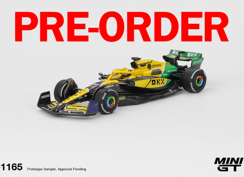 Load image into Gallery viewer, (Pre-order) MINI GT #1165 McLaren MCL38 #81 Oscar Piastri 2024 F1 2024 Monaco GP
