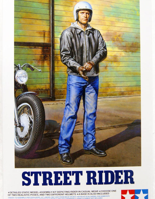 Load image into Gallery viewer, Tamiya 14137 1/12 Motorcycle Series no.137 Street Rider Character Model Kit
