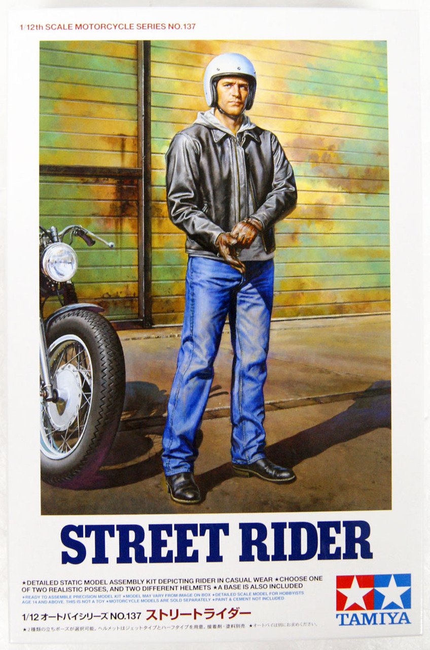 Tamiya 14137 1/12 Motorcycle Series no.137 Street Rider Character Model Kit