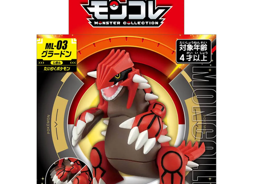 Load image into Gallery viewer, Takara Tomy Pokemon Moncolle ML-03 Groudon Box Packing Figure
