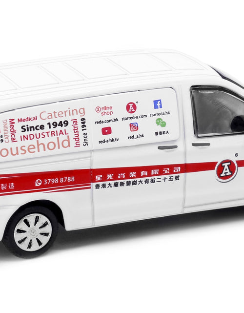 Load image into Gallery viewer, Tiny City 113 1/76 Die-cast Model Car - MERCEDES-BENZ Vito Red A
