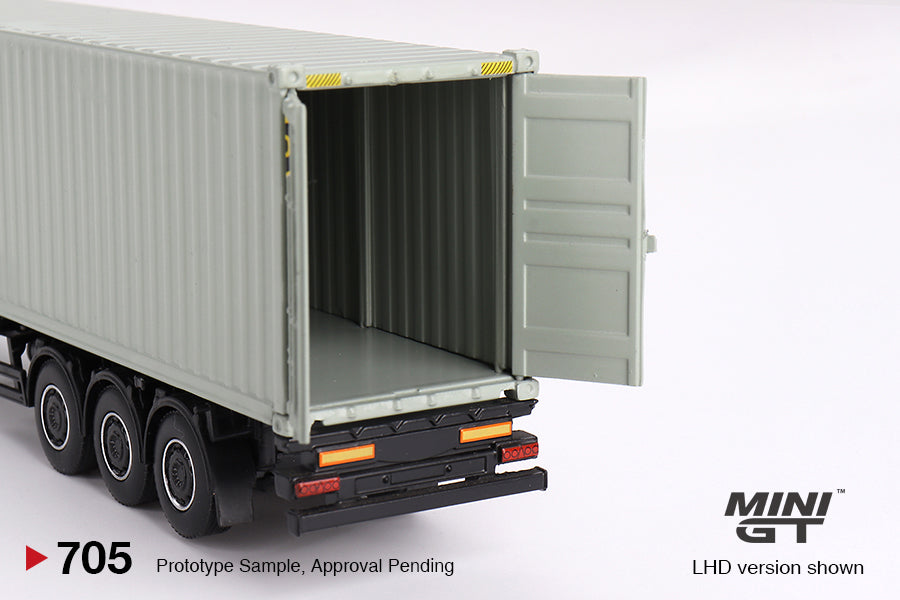 Mini GT #705 Mercedes-Benz Actros  w/ 40 Ft Container "UPS Europe"