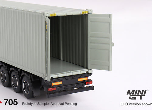 Load image into Gallery viewer, Mini GT #705 Mercedes-Benz Actros  w/ 40 Ft Container "UPS Europe"
