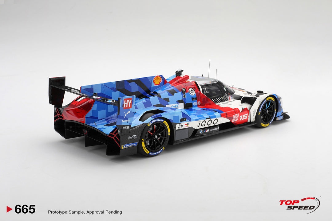 (Pre-order)Top Speed 1/18 BMW M Hybrid V8 #15 BMW M TEAM WRT 2025 Le Mans 24 Hrs