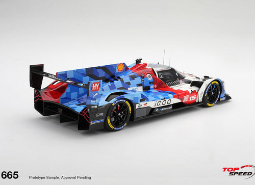 Load image into Gallery viewer, (Pre-order)Top Speed 1/18 BMW M Hybrid V8 #15 BMW M TEAM WRT 2025 Le Mans 24 Hrs
