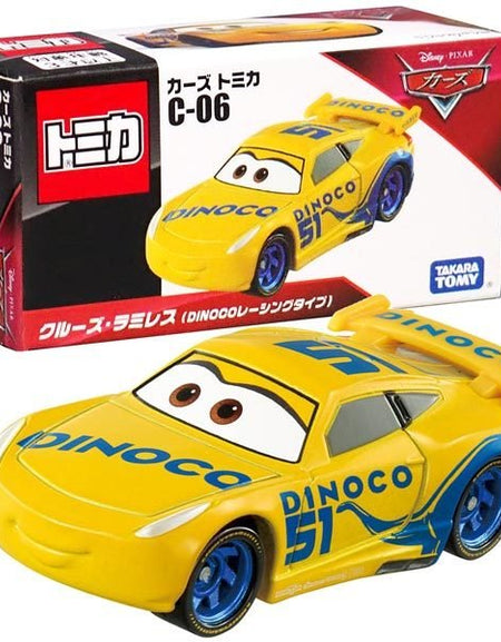 Takara Tomy Disney Tomica Diecast Car PIXAR CARS C-06 Cruz Ramirez (Dinoco)