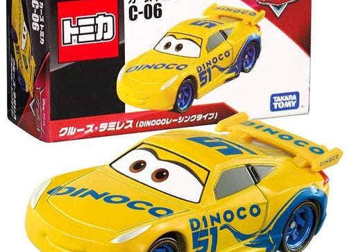 Load image into Gallery viewer, Takara Tomy Disney Tomica Diecast Car PIXAR CARS C-06 Cruz Ramirez (Dinoco)
