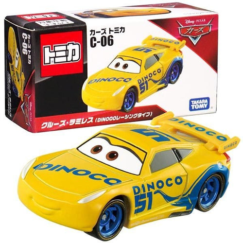 Load image into Gallery viewer, Takara Tomy Disney Tomica Diecast Car PIXAR CARS C-06 Cruz Ramirez (Dinoco)
