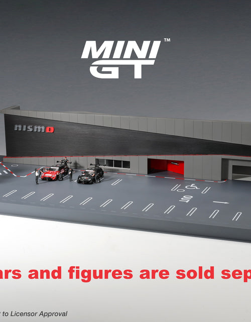 Load image into Gallery viewer, Mini GT 1/64 Diorama: NISSAN MOTORSPORTS &amp; CUSTOMIZING CO.,LTD NISMO
