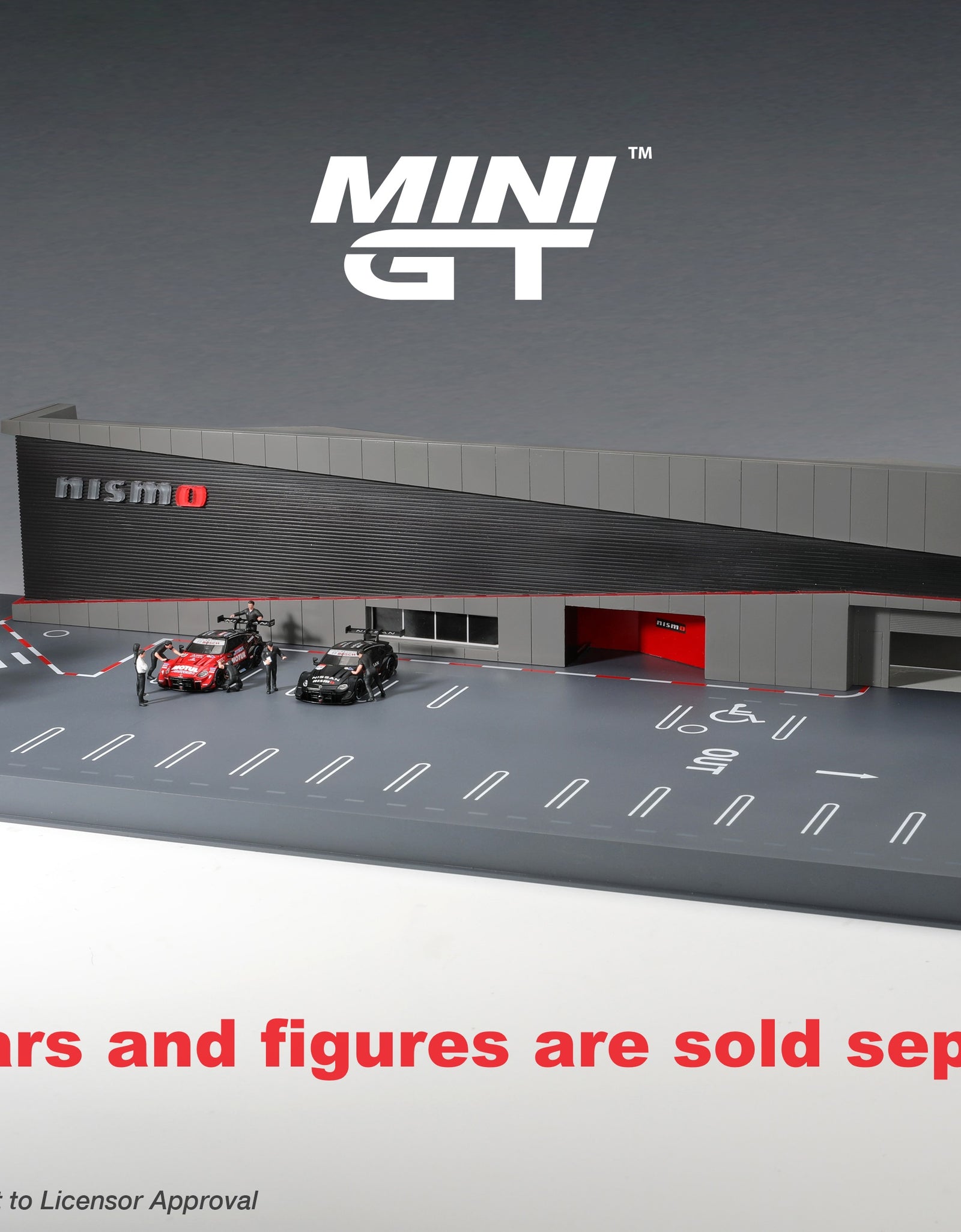 Mini GT 1/64 Diorama: NISSAN MOTORSPORTS & CUSTOMIZING CO.,LTD NISMO