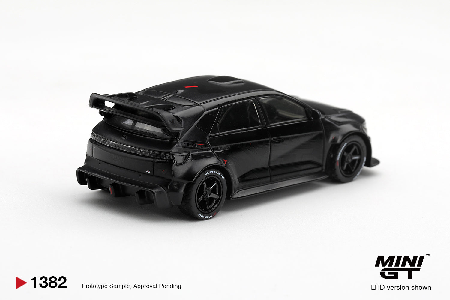 (Pre-order) Mini GT #1382 Hyundai Ioniq 5N RS-01T Stealth Diecast Model Car LHD