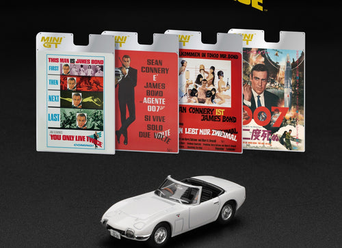 Load image into Gallery viewer, (Pre-order) Mini GT #915 Toyota 2000GT Roadster "You Only Live Twice" English
