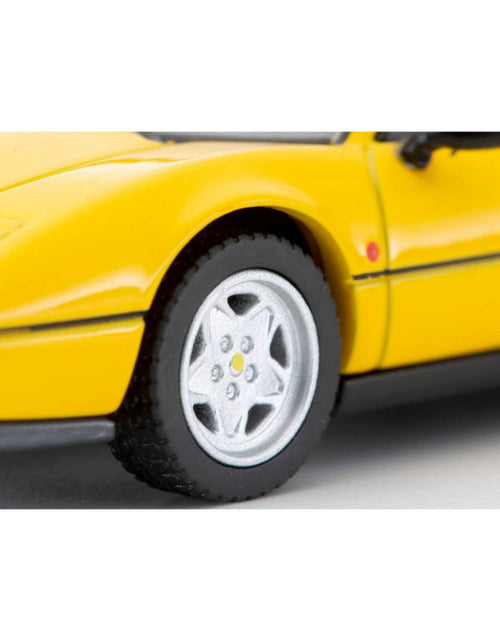 Load image into Gallery viewer, Takara Tomy Tomytec TLV-N Ferrari 328 GTB (Yellow) Diecast car
