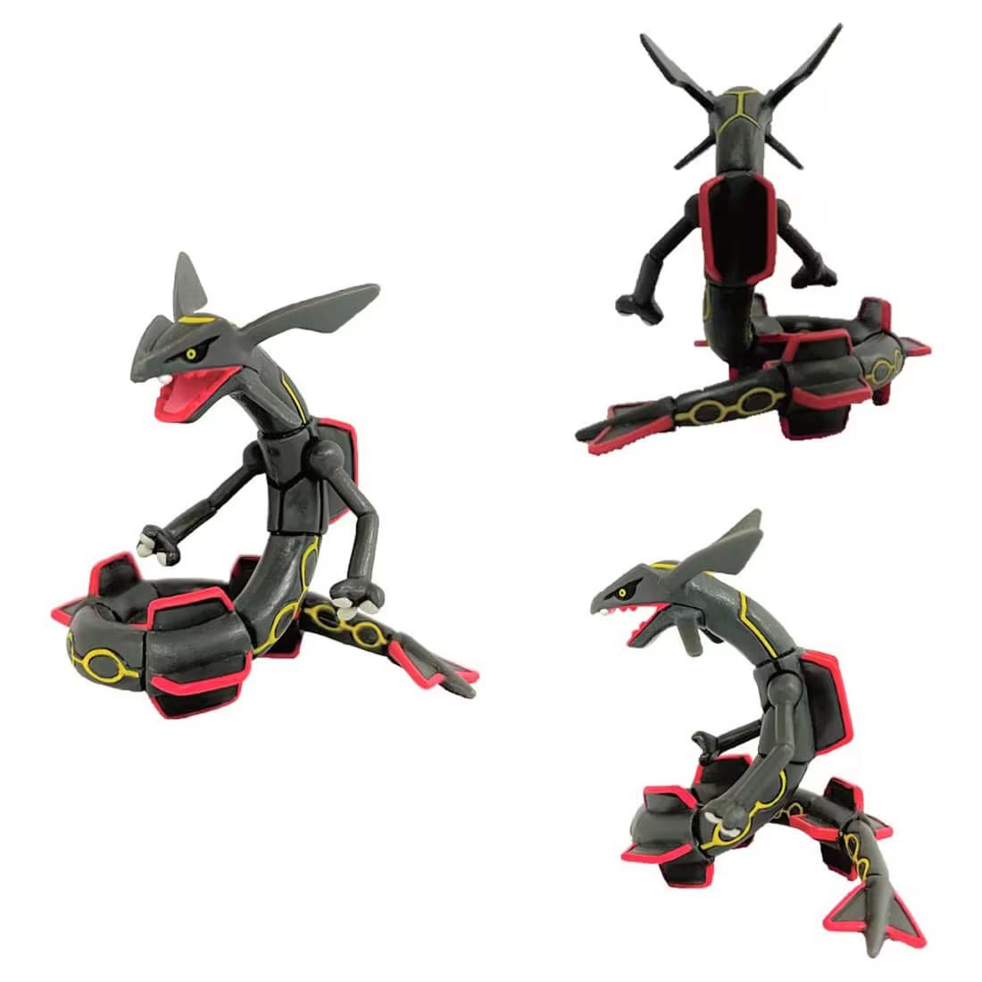 Takara Tomy Monster Collection Pokedel-Z Black Rayquaza (Ancient Monster Ball)
