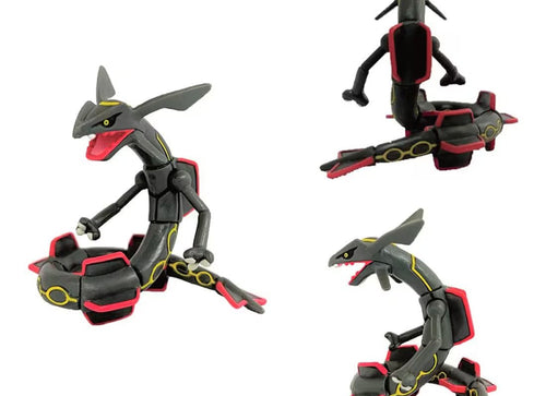 Load image into Gallery viewer, Takara Tomy Monster Collection Pokedel-Z Black Rayquaza (Ancient Monster Ball)
