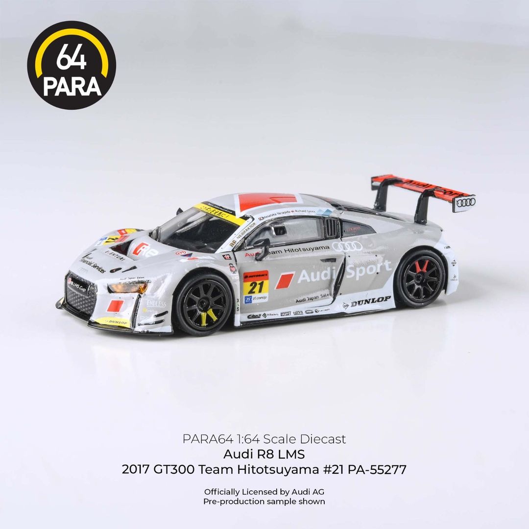 PARA64 1/64 #21 Audi R8 LMS 2017 GT300 Team Hitotsuyama LHD