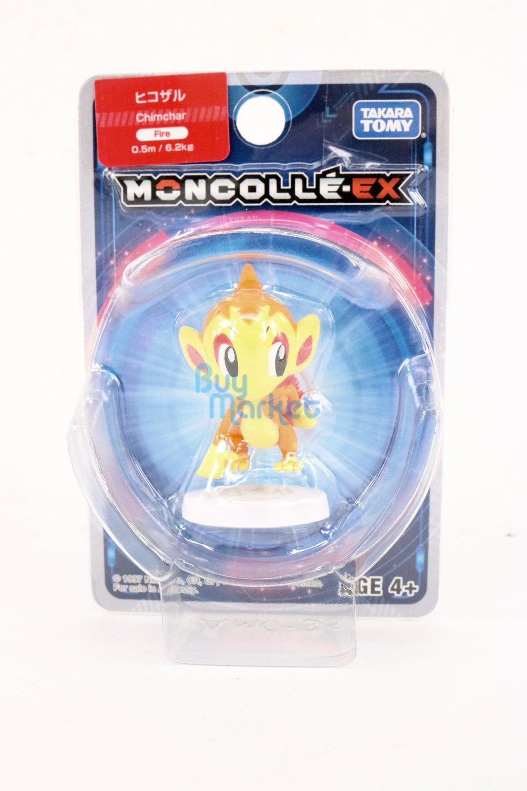 Takara Tomy Pokemon MC MONCOLLE-EX35 Mini Pocket Monster Figure Chimchar
