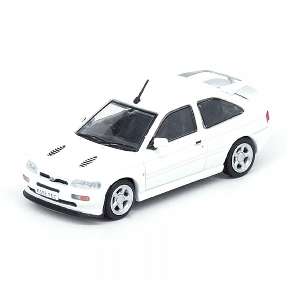INNO64 1/64 ford escort rs cosworth white lhd diecast scale model car
