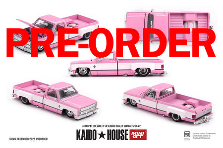 (Pre-order) Kaido House Mini GT Chevrolet Silverado Dually Vintage Spec V2 #243