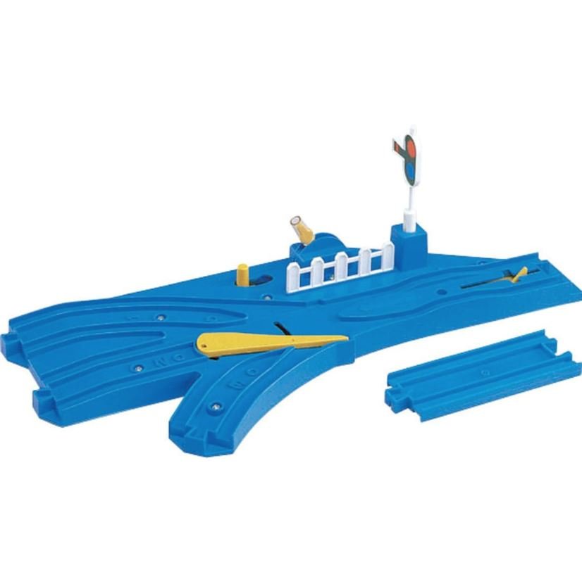 Takara Tomy Plarail Rail Train Accessories R-16 Auto Turnout Track Toy Japan