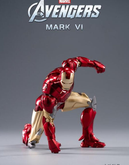 ZD Toys Marvel Avengers 1/10 Iron Man MK6 Action Figure