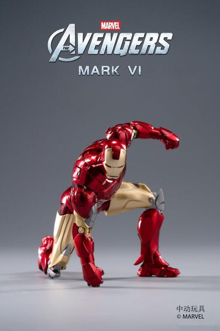 ZD Toys Marvel Avengers 1/10 Iron Man MK6 Action Figure