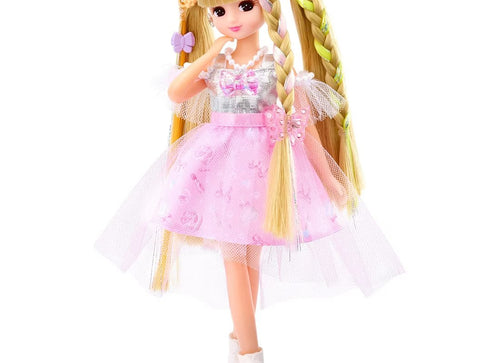 Load image into Gallery viewer, Takara Tomy Licca Hair Extensions Licca-chan Fav Pink Doll Set
