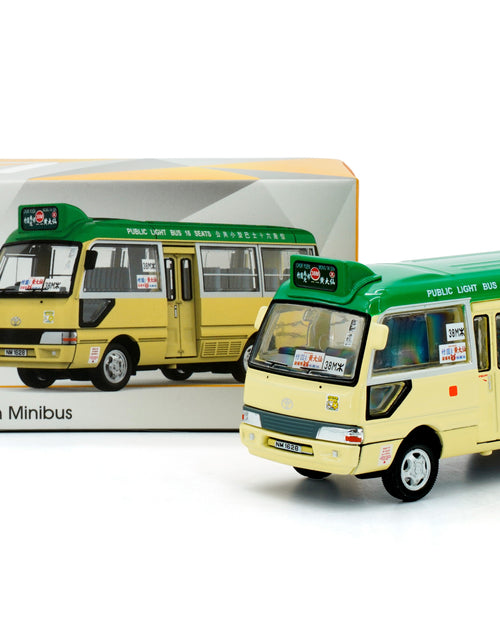 Load image into Gallery viewer, Tiny City 25 Die-cast Model Car - Toyota Coaster Green Mini Bus (NM1628)
