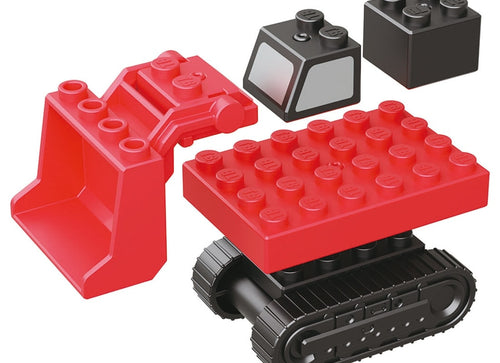 Load image into Gallery viewer, Takara Tomy Tomica Plarail Blocks Fire Rescue Set
