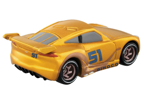 Load image into Gallery viewer, Takara Tomy Disney Tomica PIXAR CARS C-35 Cruz Ramirez (Rusteze Dinoco Type)
