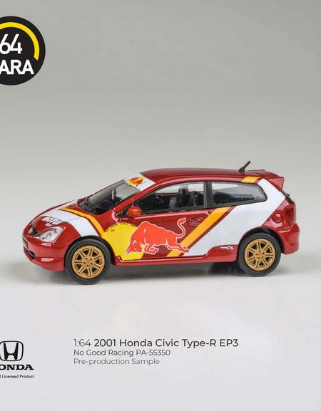 PARA64 1/64 2001 Honda Civic Type R EP3 No Good Racing Model Car