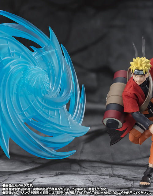 Load image into Gallery viewer, Bandai S.H.Figuarts Naruto Uzumaki Action Figure [SENNIN MODE]
