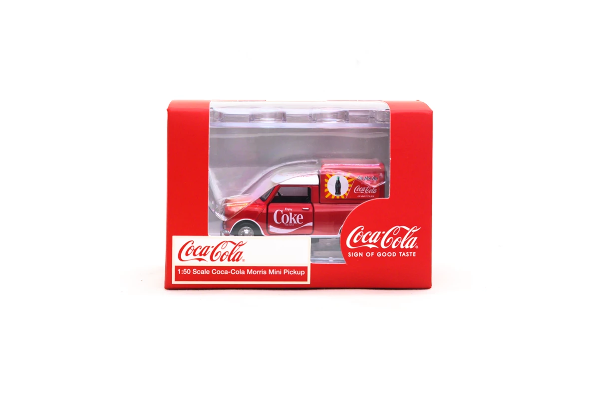 Tiny City Die-cast Model Car - 1/50 Morris Mini Pickup Coca-Cola