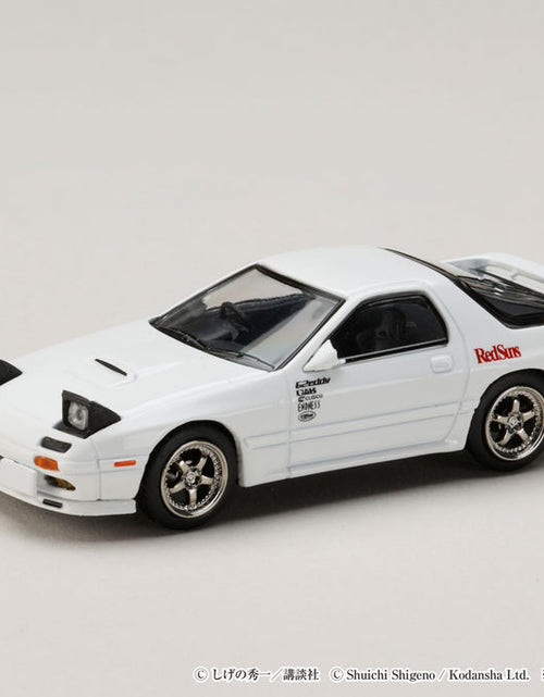 Load image into Gallery viewer, Hobby Japan 1/64 Mazda RX-7 (FC3S) RedSuns Initial D Ryosuke Takahashi VS Takumi
