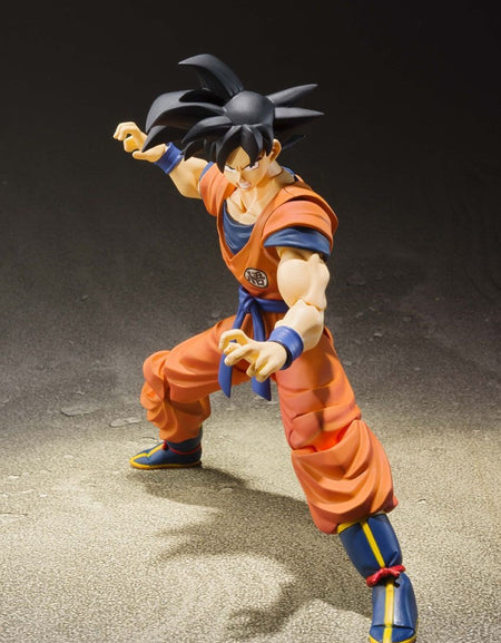 Bandai S.H.Figuarts Son Goku The Saiyan Grew Up on Earth Completed Action figure