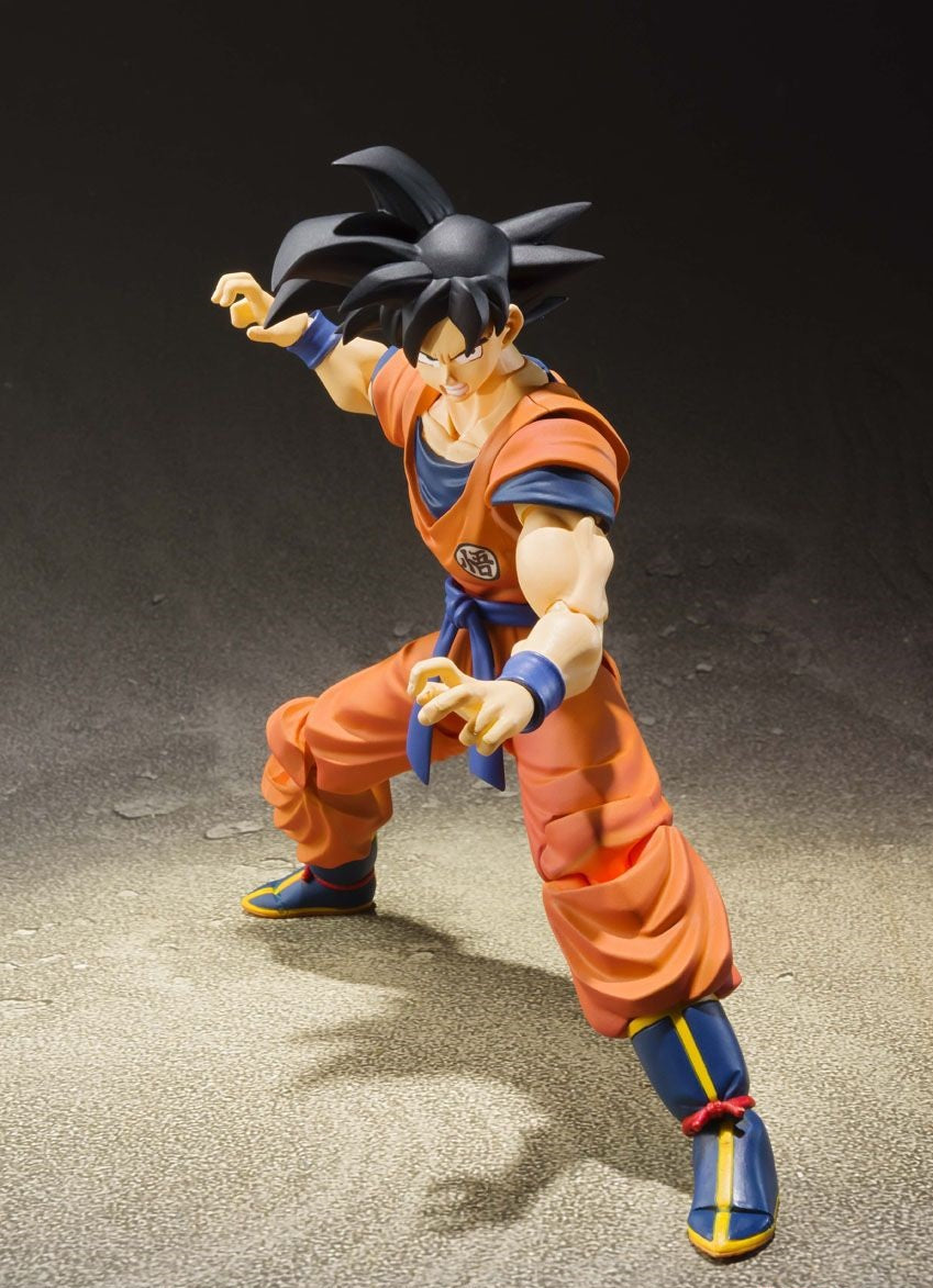 Bandai S.H.Figuarts Son Goku The Saiyan Grew Up on Earth Completed Action figure