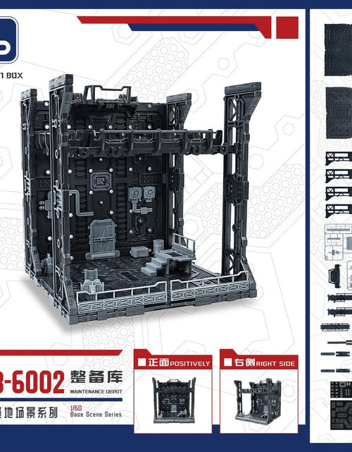 Load image into Gallery viewer, SCENE IN BOX SIB-6002 Preparation Hangar Diorama for Action Figures
