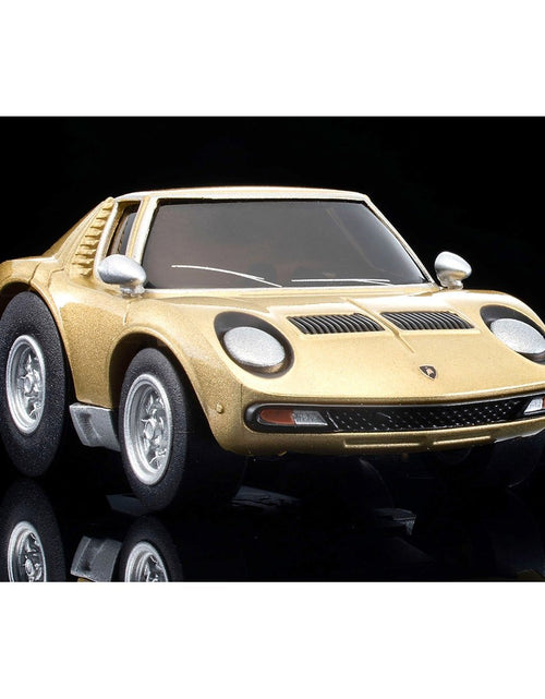 Load image into Gallery viewer, Takara Tomy Tomytec Choro Q zero Z-73c Lamborghini Miura SV Gold (pullback car)

