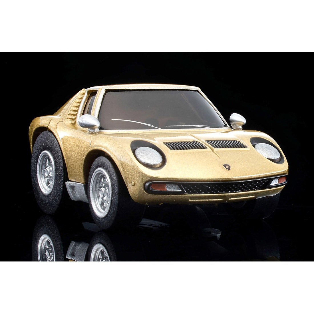 Takara Tomy Tomytec Choro Q zero Z-73c Lamborghini Miura SV Gold (pullback car)