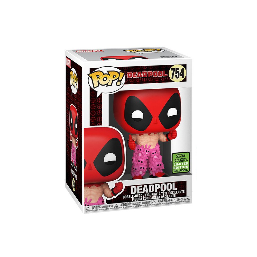 Funko IE POP #754: Deadpool with Teddy Belt ECCC 2021 Excel Vinyl Figure