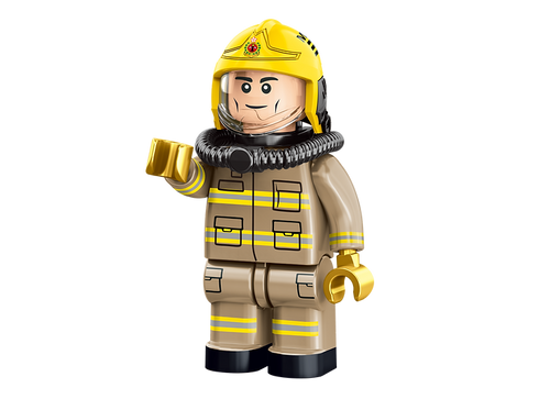 Load image into Gallery viewer, Royal Toys City Story RT66 HK Firefighter Helmet Fire Department Block 653pc
