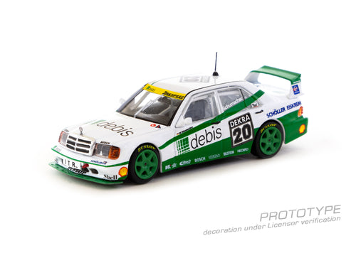 Load image into Gallery viewer, Tarmac Works 1:64 Mercedes-Benz 190 E 2.5-16 Evolution II DTM 1991
