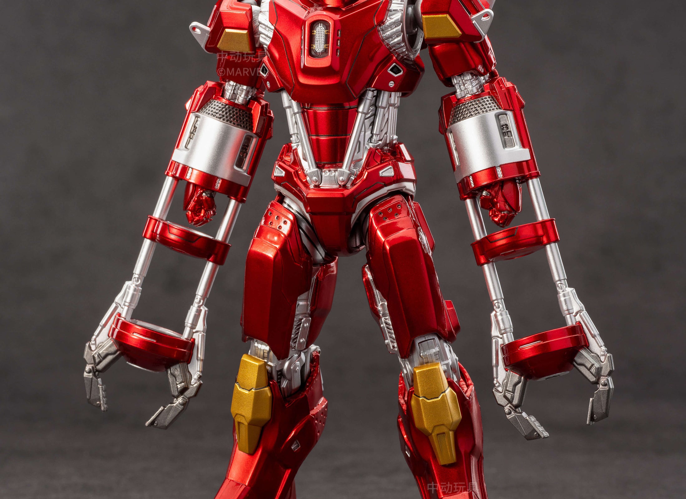 ZD Toys Marvel Avengers 1/10 Iron Man MK35 Action Figure Set